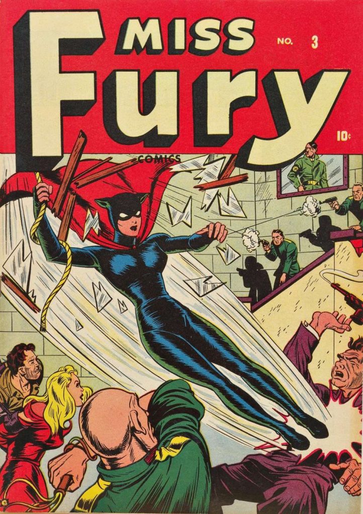Penulis Komik 1940-an Dan Pahlawan Supernya Yang Bersemangat Miss Fury